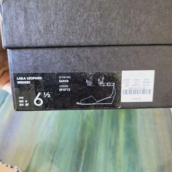 J. Crew Leopard Wedges - Picture 7 of 8